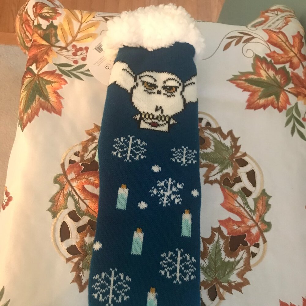 Harry Potter Hedwig Sherpa-Lined Socks NWT